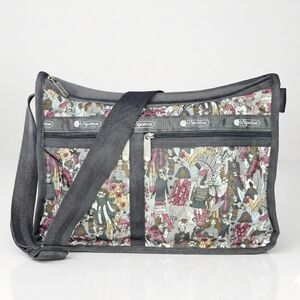 LeSportsac 13x9x6" Bag Starry Street Messanger Laptop Atache Everyday Divided